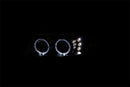 ANZO 1999-2004 Ford Mustang Projector Headlights Black G2 (Dual Projector) - anz121303