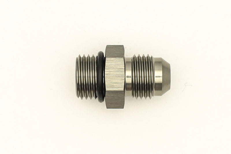 DeatschWerks 6AN ORB Male To 6AN Male Flare Adapter (Incl. O-Ring) - dw6-02-0404