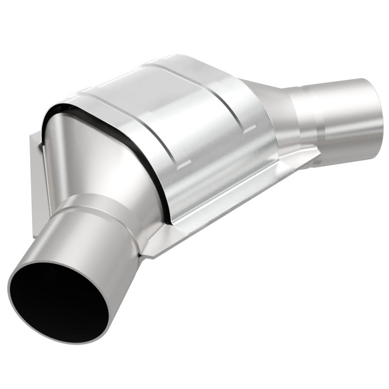 MagnaFlow Conv Univ 2.50inch Angled Inlet/Outlet - mag99186HM