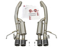 aFe MACHForce XP 3in -2 1/2in Axle Back SS Exhaust w/Carbon Fiber Tips 14-17 Chevy Corvette V8 6.2L - afe49-34056-C