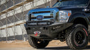 Addictive Desert Designs 11-16 Ford F-250 Super Duty HoneyBadger Front Bumper w/ Winch Mount - addF067355000103