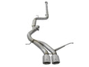 aFe POWER Takeda 3in 304 SS Cat-Back Exhaust w/ Polished Tips 13-17 Ford Focus ST L4-2.0L (t) - afe49-33083-P