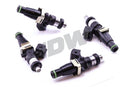 DeatschWerks 95-99 Mitsubishi Eclipse 4G63T / 03-06 EVO 8/9 Bosch EV14 1500cc Injectors (Set of 4) - dw16M-09-1500-4
