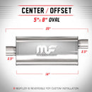 MagnaFlow Muffler Mag SS 5X8 14 2.5/2.5 O/C - mag14226