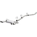 MagnaFlow CatBack 2016-2017 BMW M2 3.0L Sport Series Quad Split Rear Exhaust w/ Polished Tips - mag19333