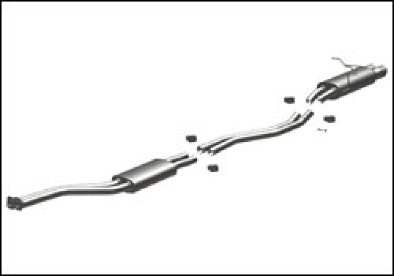 MagnaFlow SYS C/B 01-02 BMW Z3 2.5L/3.0L l6 - mag16465