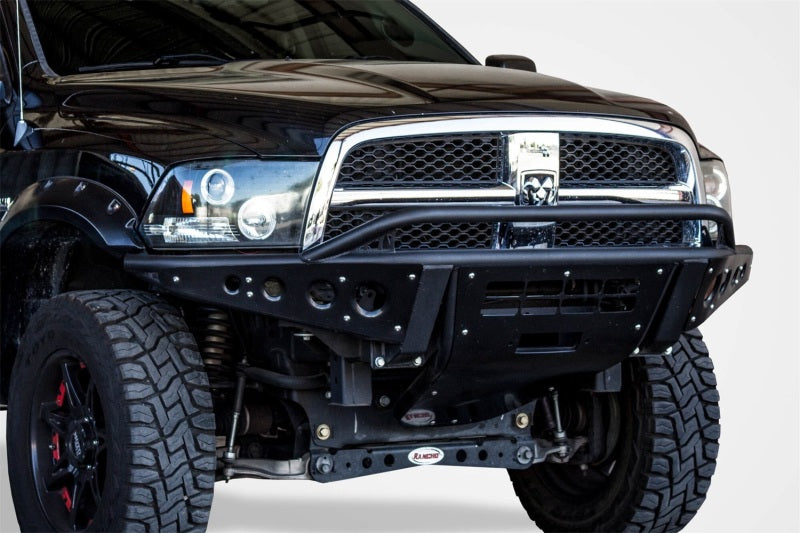 Addictive Desert Designs 09-18 Dodge RAM 1500 Stealth Front Bumper w/ Winch Mount - addF502932450103