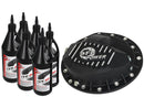 aFe Power Cover Diff Front Machined w/ 75W-90 Gear Oil Dodge Diesel Trucks 03-11 L6-5.9/6.7L - afe46-70042-WL