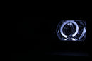 ANZO 1998-2005 Chevrolet S-10 Projector Headlights w/ Halo Chrome - anz111016