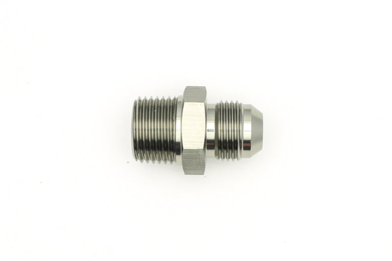 DeatschWerks 8AN Male Flare To 1/2in. Male NPT Adapter - dw6-02-0906