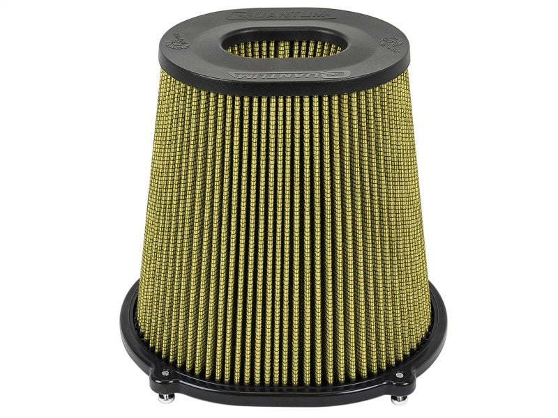 aFe Quantum Pro-Guard 7 Air Filter Inverted Top - 5in Flange x 9in Height - Oiled PG7 - afe72-91129