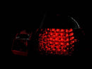 ANZO 1999-2001 BMW 3 Series E46 LED Taillights Red/Clear 4pc - anz321004