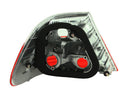 ANZO 2000-2003 BMW 3 Series E46 Taillights Red/Clear - anz221217