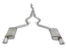 aFe MACHForce XP Exhausts Cat-Back SS-304 EXH w/ Polished Tips 15-16 Ford Mustang EcoBoost 2.3L (t) - afe49-33084-P