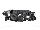 ANZO 2001-2003 Mazda Protege Crystal Headlights Black - anz121107