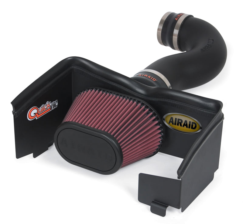 Airaid 05-06 Dodge Dakota / 06 Mitsubishi Raider 4.7L CAD Intake System w/ Tube (Dry / Red Media) - air301-175