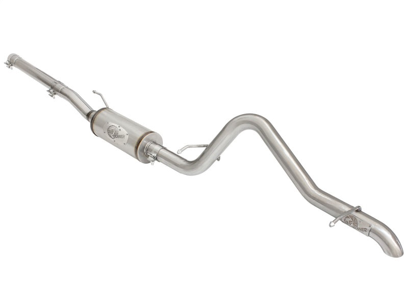 aFe MACHForce XP 2.5in SS-409 Cat-Back Exhaust 07-16 Jeep Wrangler (JK) V6-3.6L/3.8L (2-4 Door) - afe49-48055