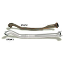 Banks Power 94-97 Ford 7.3L CCLB Monster Exhaust System - SS Single Exhaust w/ Chrome Tip - gbe46299