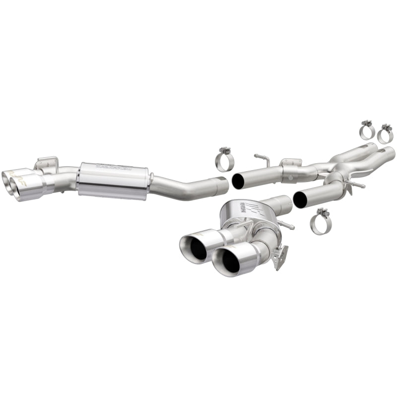 MagnaFlow 2016 Chevy Camaro 6.2L V8 Competition Cat Back w/ Quad Polished Tips - mag19265