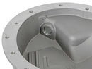 aFe Power Rear Differential Cover Raw w/Machined Fins Street Ser. 16-17 Nissan Titan XD (AAM 9.5-14) - afe46-70360