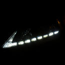 ANZO 2010-2012 Lexus Rx350 Projector Headlights w/ U-Bar Black - anz111322