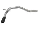 aFe LARGE Bore HD DPF-Back SS Exhaust w/ Black Tip 2016 Nissan Titan XD V8-5.0L (td) - afe49-46113-B