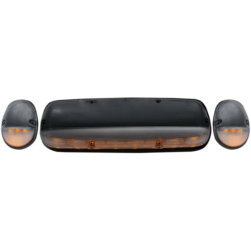 ANZO 2001-2007 Chevrolet Silverado 3500 LED Cab Roof Light Kit Clear 3pc - anz861088