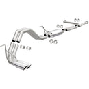 MagnaFlow 16-17 Titan XD V8-5.6LGAS 409 SS Polished 2.5in. MF Series Cat-Back Dual Exhaust - mag19372