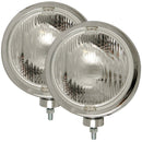 ANZO Off Road Halogen Light Universal H3 8in Round Slimline Off Road Light Chrome - anz821004