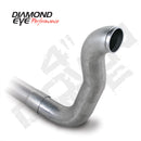 Diamond Eye DWNP 4in TB SGL W/ HX40 FLANGE AL DODGE 5.9L 2500/3500 89-93 4X4 ONLY - dep220105