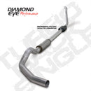 Diamond Eye KIT 5in TB SGL AL: 94-97 FORD 7.3L F250/F350 PWRSTROKE NFS W/ CARB EQUIV STDS - depK5314A