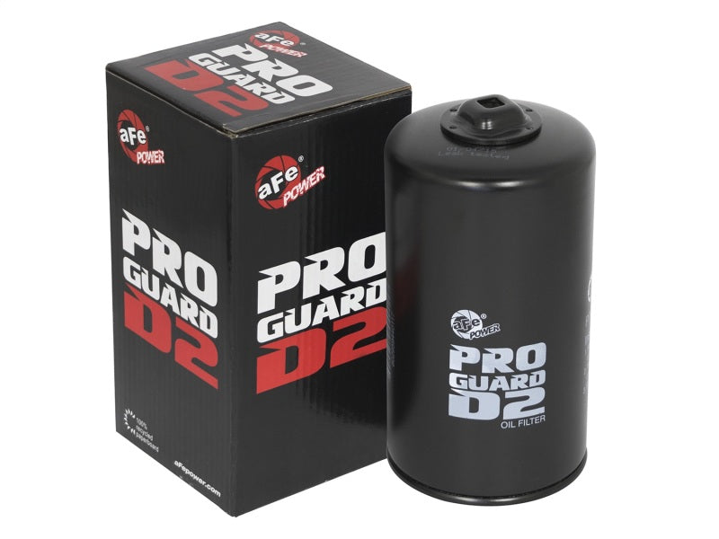 aFe ProGuard D2 Fluid Filters Oil F/F OIL Ford Diesel Trucks 94-03 V8-7.3L (td) - afe44-LF004