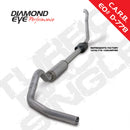 Diamond Eye KIT 4in TB SGL AL: 94-97 FORD 7.3L F250/F350 PWRSTROKE NFS W/ CARB EQUIV STDS - depK4306A