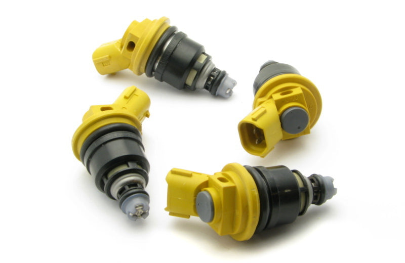 DeatschWerks Nissan G20 / SR20 / 240sx 950cc Side Feed Injectors - dw02J-01-0950-4