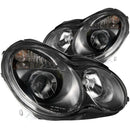 ANZO 2001-2007 Mercedes Benz C Class W203 Projector Headlights Black - anz121079
