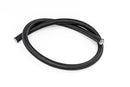 DeatschWerks 8AN Black Nylon Braided PTFE Hose 3 Feet - dw6-02-0865-3