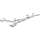 MagnaFlow Cat-Back 14-15 Chevy Camaro V8 Race Series SS 3in Quad Split Rear 4in Tips - mag19013