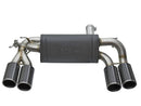 aFe MACHForce XP 3in - 2 1/2in Axle Back 304SS Exhaust w/ Carbon Fiber Tips 16-17 BMW M2 (f87) - afe49-36333-C