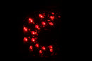 ANZO 2004-2006 Toyota Tundra LED Taillights Red/Clear - anz311060