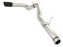 aFe Atlas Exhausts DPF-Back Aluminized Steel Exhaust Dodge Diesel Trucks 07.5-12 L6-6.7L Black Tip - afe49-02016-B