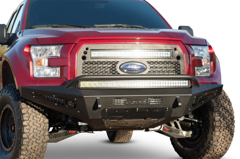 Addictive Desert Designs 15-17 Ford F-150 EcoBoost HoneyBadger Front Bumper w/ Vents for EcoBoost - addF157265050103