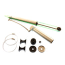 Bilstein 5160 Series 2012 Ford F-350 Super Duty XLT 4WD Ext. Cab Front 46mm Monotube Shock Absorber - bil25-177435