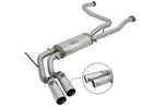 aFe Rebel Series 3in SS Cat-Back Exhaust System w/ Polished Tip 04-15 Nissan Titan V8 5.6L - afe49-46124-P