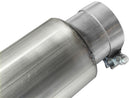 aFe MACHForce XP 5in DPF-Back Stainless Steel Exh Sys, No tip,Ford Diesel Trucks 08-10 V8-6.4L - afe49-43054