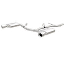Magnaflow 2015 Audi Allroad 2.0L Touring Dual Spilt Rear Exit 2.5in 4in Tip SS C/B Perf Exhaust - mag15369