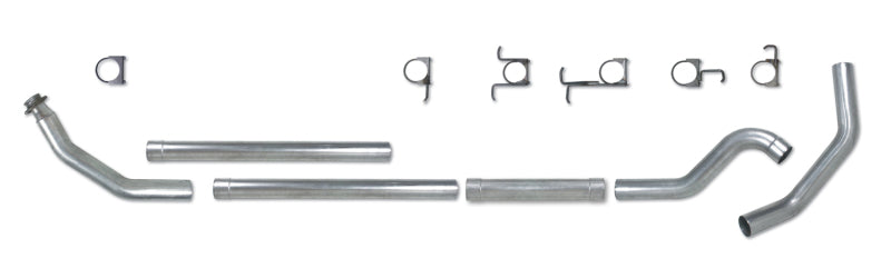 Diamond Eye KIT 4in TB MFLR RPLCMENT PIPE SGL AL: 94-02 DODGE CUMMINS 5.9L - depK4212A-RP