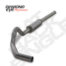 Diamond Eye KIT 4in CB SGL SS: 2004.5-2007.5 DODGE CUMMINS 600 - depK4234S