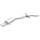 MagnaFlow Sys C/B 09-14 VW Jetta Wagon 2.0L TDI 2.5in SS Dual Driver Side Exit Polished 3 Tip - mag19167