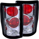ANZO 2000-2005 Ford Excursion Taillights Chrome - anz211049