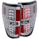 ANZO 2009-2014 Ford F-150 LED Taillights Chrome - anz311147